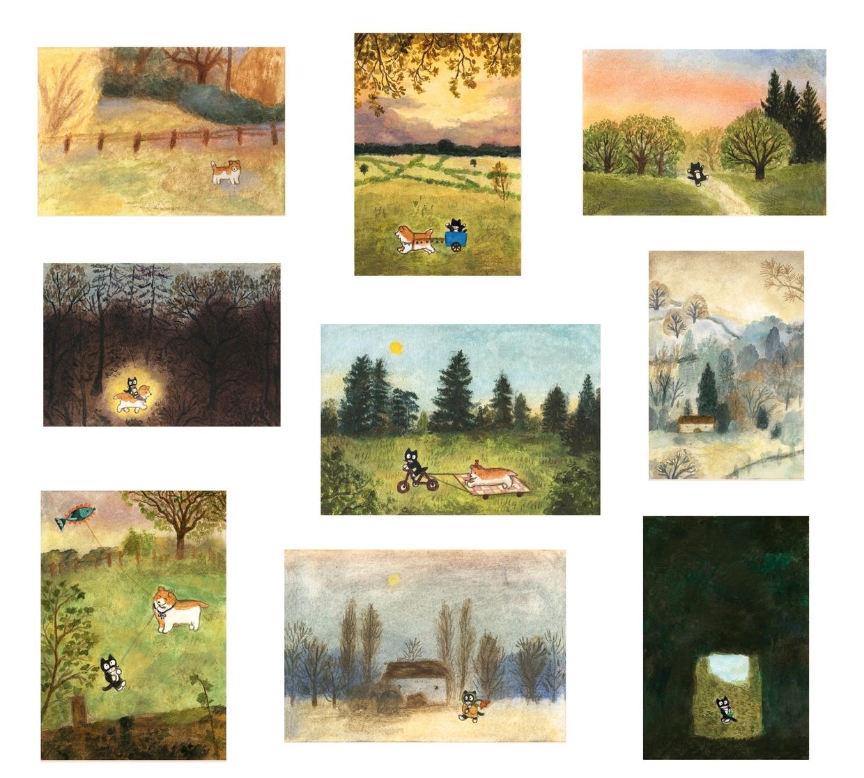 20 Landscape Postcards