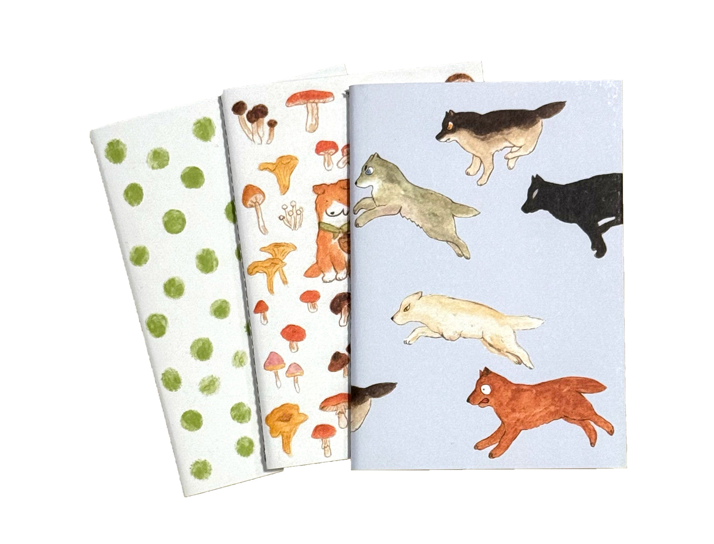 Set of 3 Notebooks (A6)