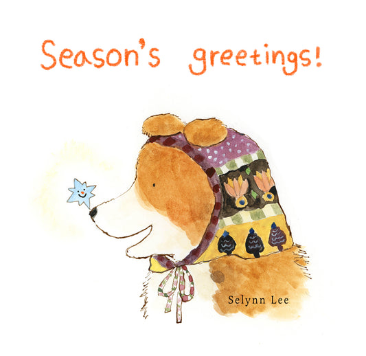 (Greeting card) Teaspoon and the snowflake